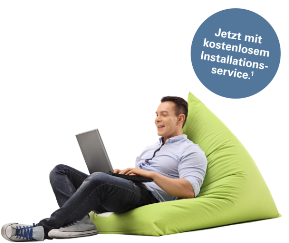 Jetzt mit kostenlosem Installationsservice