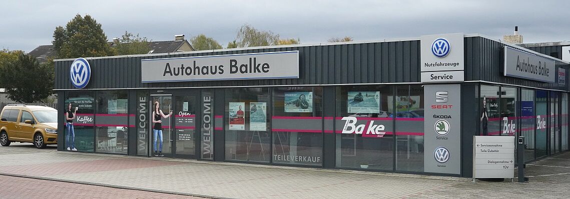 Außenansicht Autohaus Balke